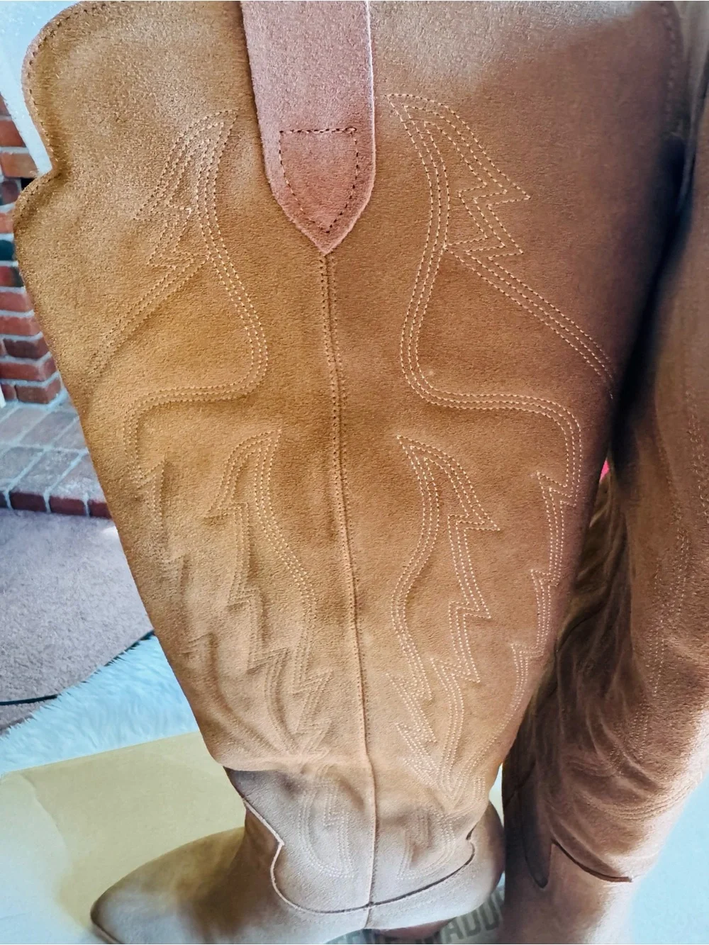 Brand New! Steve Madden Women's Tall Brown Suede Western Boots